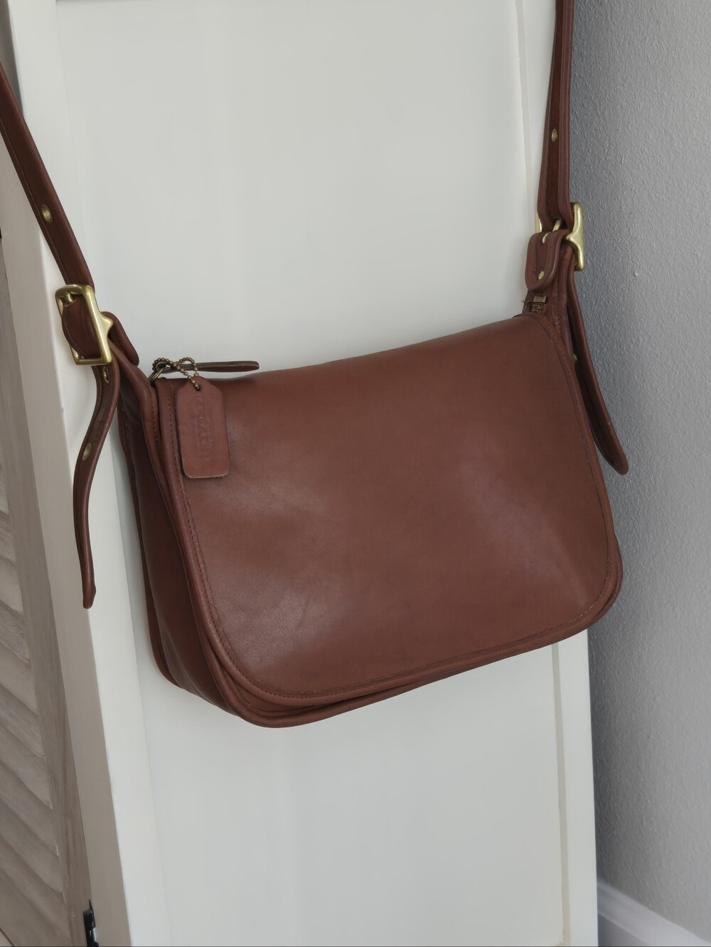 Vintage Coach Patricia Legacy Bag In British Tan (Style #9951) - Picture 12 of 12